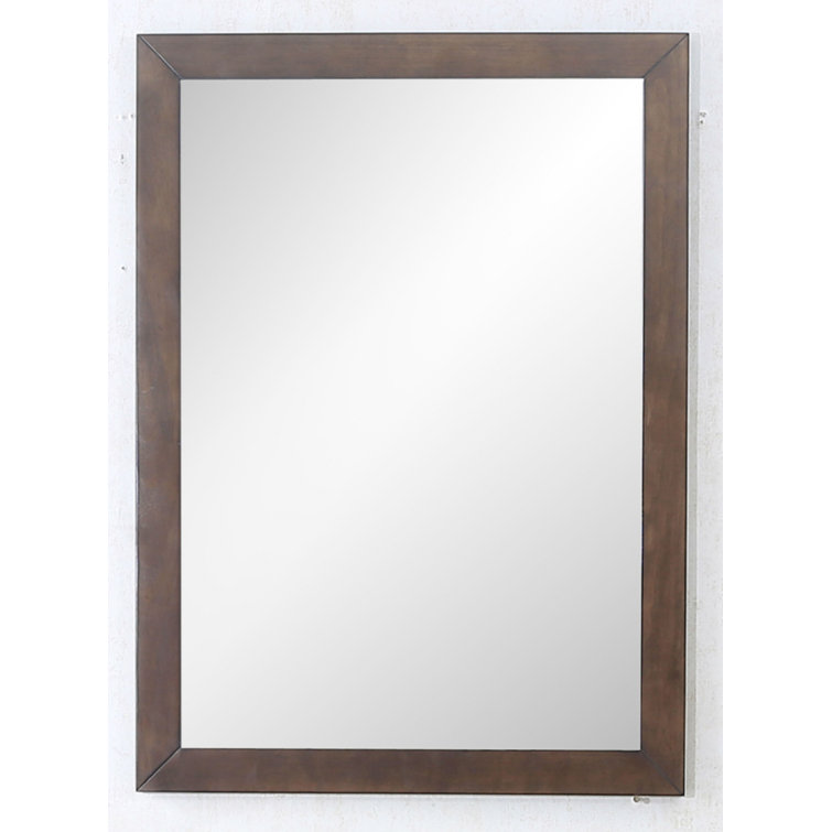 Legion Furniture Rectangle Wood Wall Mirror & Reviews Wayfair